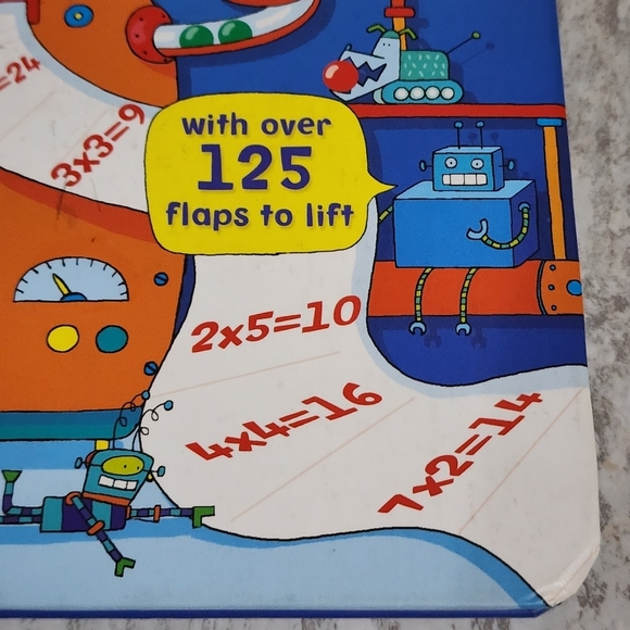 Usborne Lift-the-Flap Times Tables Math Book - Picture 11 of 11